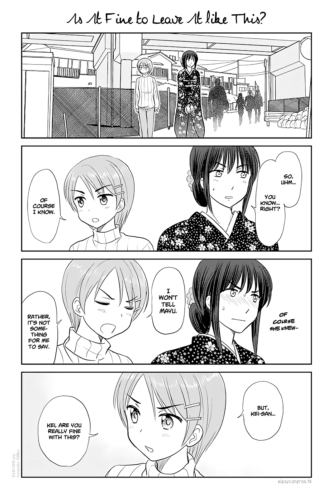 Otome Danshi ni Koisuru Otome Chapter 150 1